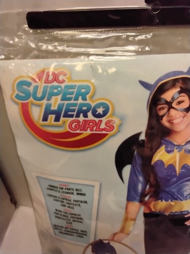 DC Super Hero Batgirl Kostüm, Kinder Halloween Kostüm Gr. Medium (8-10) - Bild 2 von 7