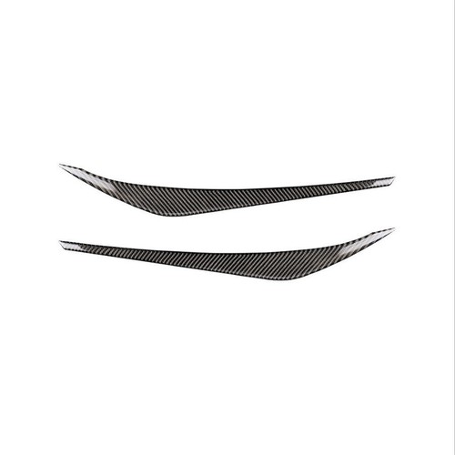 Carbon Fiber Front Headlight Lamp Eyelid Covers For HYUNDAI Elantra 2017-2018 - Foto 3 di 7