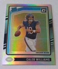 Caleb Williams 2024 Panini Donruss Optic Silver 🥈 Holo Rookie RC #201 Bears ⭐🐻