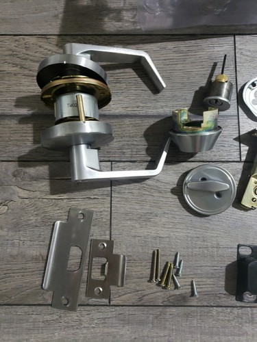 Brinks Commercial Heavy Duty Commercial Lever Single-Cylinder Exterior Keyed... - Picture 3 of 9