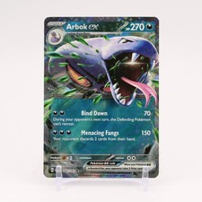 Arbok ex - 024/165 151 Double Rare Pokemon - NM/MINT