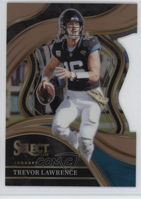 2023 Panini Select Club Level Copper Prizm Die-Cut /299 Trevor Lawrence #212 2z9