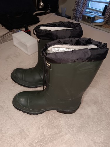 Baffin Technology Herren Gr. 11 Jägergrün Isoliert Regen Schlamm Stiefel Hergestellt in Kanada - Bild 2 von 9