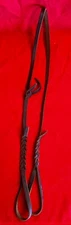 3/8" HANDMADE Latigo Braided BOSAL HANGER By Steve Guitron Of CA #1