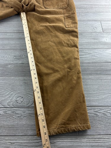 Lakin McKey Hose Herren 44X32 Canvas Zimmermann Flanell gefüttert Doppelknie Workwear - Bild 6 von 11