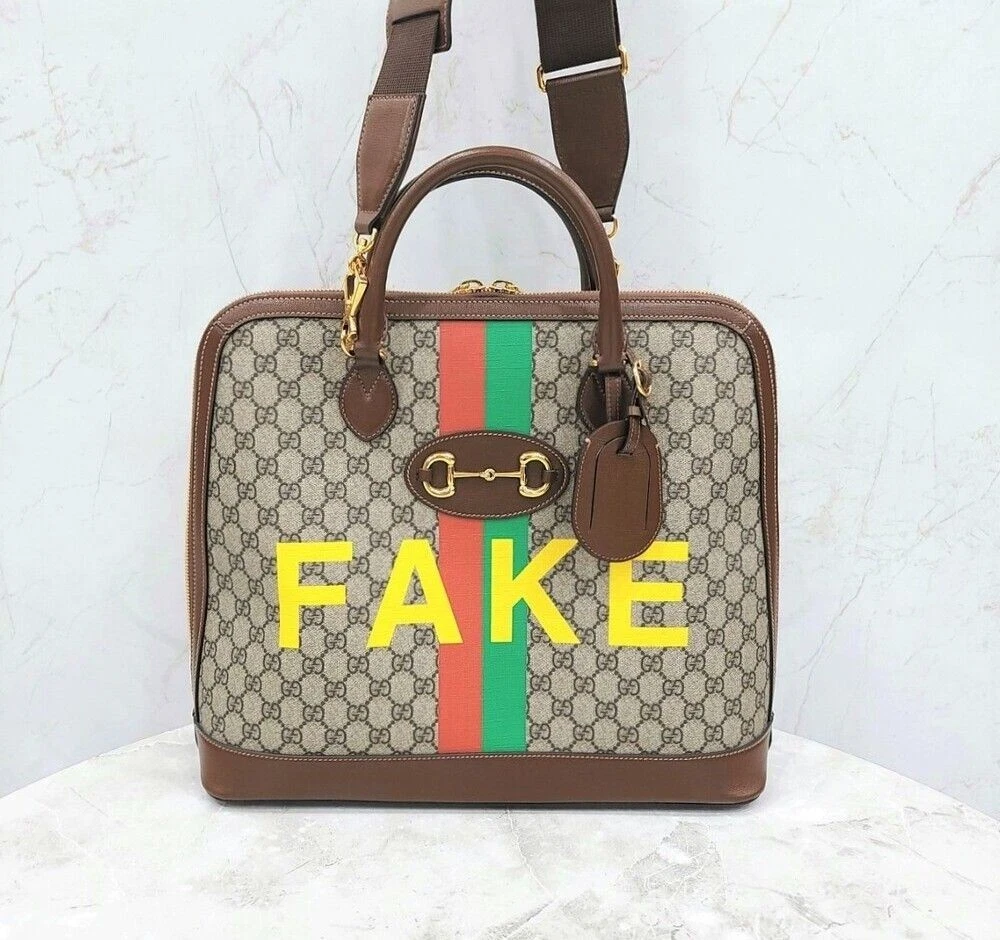 Sac à bandoulière fourre tout Gucci édition limitée GG Supreme FAUX PAS SKU123 124911546