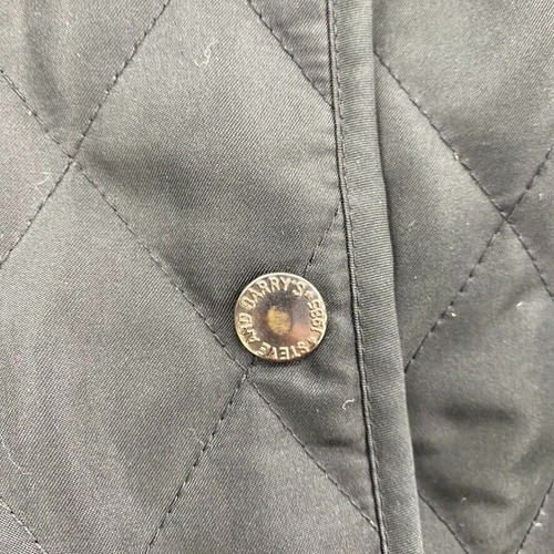 Steve & Barry's Coat Womens Extra Large Black Quilted Outfitters Snap Up Pockets - Picture 7 of 11