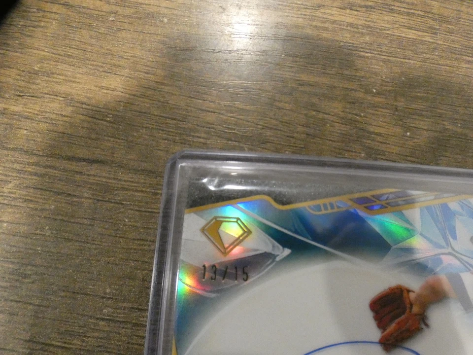 Tarjeta autógrafa cromada Chan Ho Park Topps 2025 Diamond Icons/15 L.A. Dodgers Foto 2 de 4