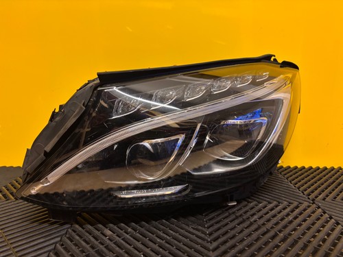 Mercedes C Class W205 Headlight Passenger Side LED Intelligent A2059063304 - Picture 1 of 10