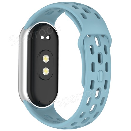 Silicone Bracelet Strap Band For Xiaomi Mi Band 8/9/10 NFC Breathable Wristband - Picture 38 of 60