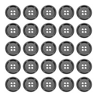 "25Stk Metallknopf 18Mm (0.71\") 4 LöCher Legierung Runde NäHknöPfe"