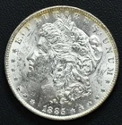 1885-O Morgan Dollar Ch AU