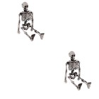 2 Pieces Indoor Halloween Decor Body Parts Prank Prop Decorative Skeleton