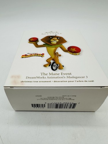 Neu Hallmark Andenken Ornament Madagaskar 3 The Mane Event Weihnachten Urlaub - Bild 2 von 4