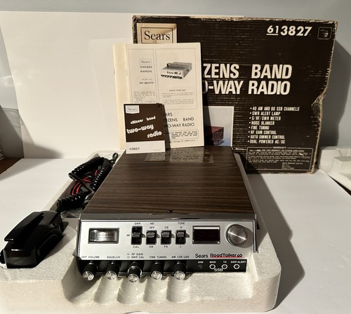 Sears Road Talker 40 CB Zwei Wege Funk Basis/Mobil #613827 40AM/80 SSB Kanäle