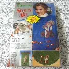 Distlefink Designs Christmas Sequin Art Candles and Poinsettias T-shirt Design