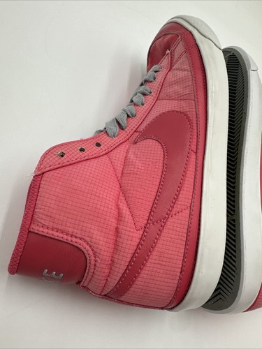 Nike Wmns Blazer Mid ‘09 ND Pink Grey White 2010 Size 9.5 Used 375573-600 - Picture 14 of 24