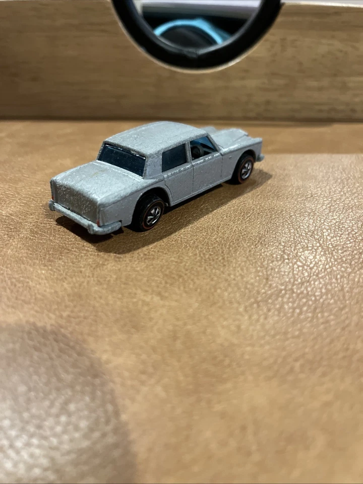Vintage Mattel Hot Wheels Redline Rolls Royce Silver Shadow 1969  - Imagem 3 de 4