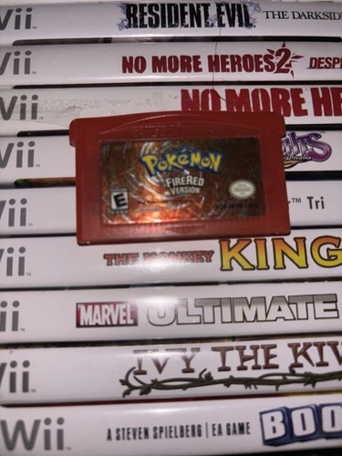 Pokemon: FireRed Version GBA (Game Boy Advance, 2004) Authentic Fire Red