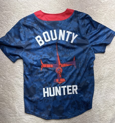 Cowboy Bebop Camo Jersey Official Atsuko Anime Bounty Hunter Sunrise Men’s Med - Picture 2 of 6