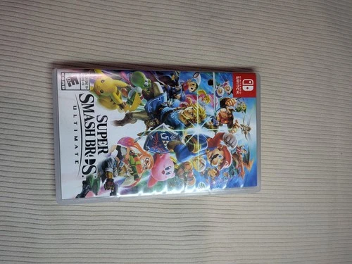 Nintendo Super Smash Bros. Ultimate Nintendo Switch Fighting Multiplayer w/ Case