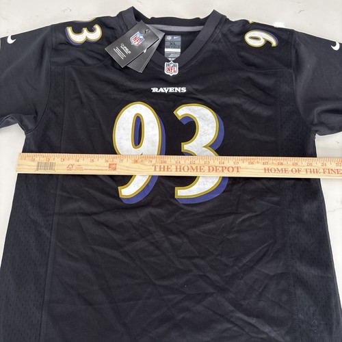 Calais Campbell Baltimore Ravens Nike Jersey Men's 2021 NFL #93 Size XL NWT - Picture 7 of 10