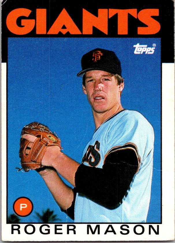 1986 Topps Traded #70T Roger Mason