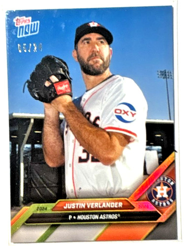 2024 Topps Now OD-102 Justin Verlander