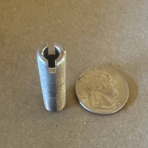 10 Pieces Wall Self Locking Thread Insert, 3/8"-24 1.5in - Picture 2 of 4