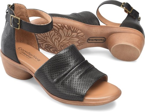 Comfortiva Sandalo Donna Newnan Nero - CT0050101, Nero - Foto 8 di 8