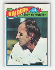 1977 Topps #295 Fred Biletnikoff