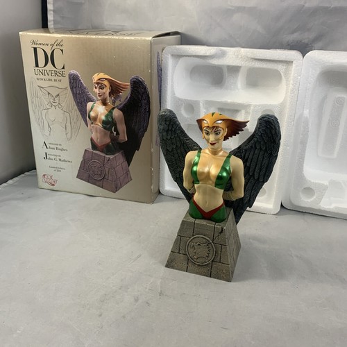 HAWKGIRL Women of the DC Universe Bust DC Direct 2006 Limited Edition Figurine - Picture 1 of 24