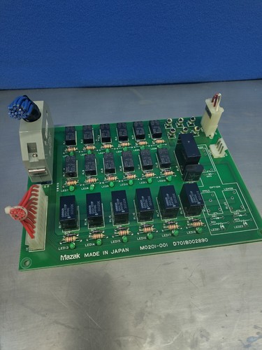 Mitsubishi Mazak M0201-001 Control Card D70IB002890 =Used= From Running Machine - Picture 2 of 4