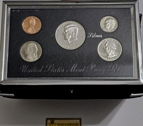 1992-1998 S Premier SILVER PROOF Sets 90% Silver All 7 Sets, COA/OGP,  Fast Ship - Picture 24 of 24