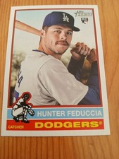Topps Heritage 2025 #277 Hunter Feduccia Los Angeles Dodgers Rookie Card RC