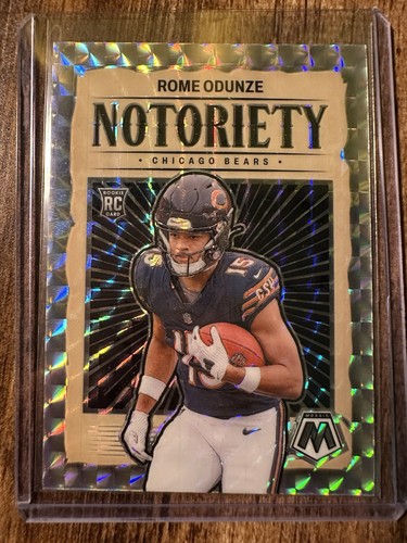 2024 Panini Mosaic - Notoriety Rome Odunze #24 Mosaic Prizm (RC)