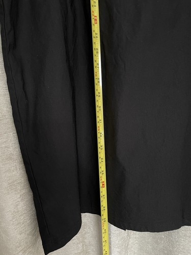 Stretchy Black Dress Square Neck Sheath Cocktail Pencil Pinup Rockabilly XL - Picture 18 of 24