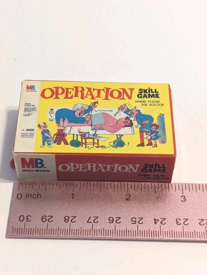 OPERATION GAME KEYCHAIN 1998 Hasbro Basic Fun - Image 4 of 4
