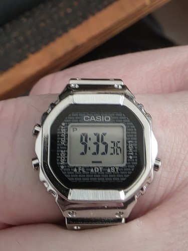 Casio Ring Watch CRW-001-1ER 50th Anniversary - G-shock Brand New Boxed Rare