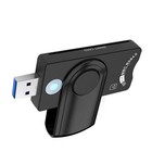 DOD/CAC/Citizen/Goverment ID USB 3.0 Smart Card Reader Bank/SIM Card Adapter P&P