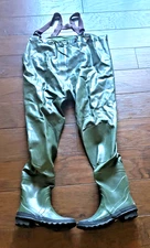 Remington Chest Waders Insulated Rubber Boot Foot Size 11