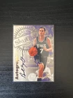 1997-98 Skybox Premium BOBBY HURLEY Autographics Auto - Sacramento Kings