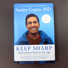 Keep Sharp Sanjay Gupta MD Build a Better Brain at Any Age Hardcover Book AARP
