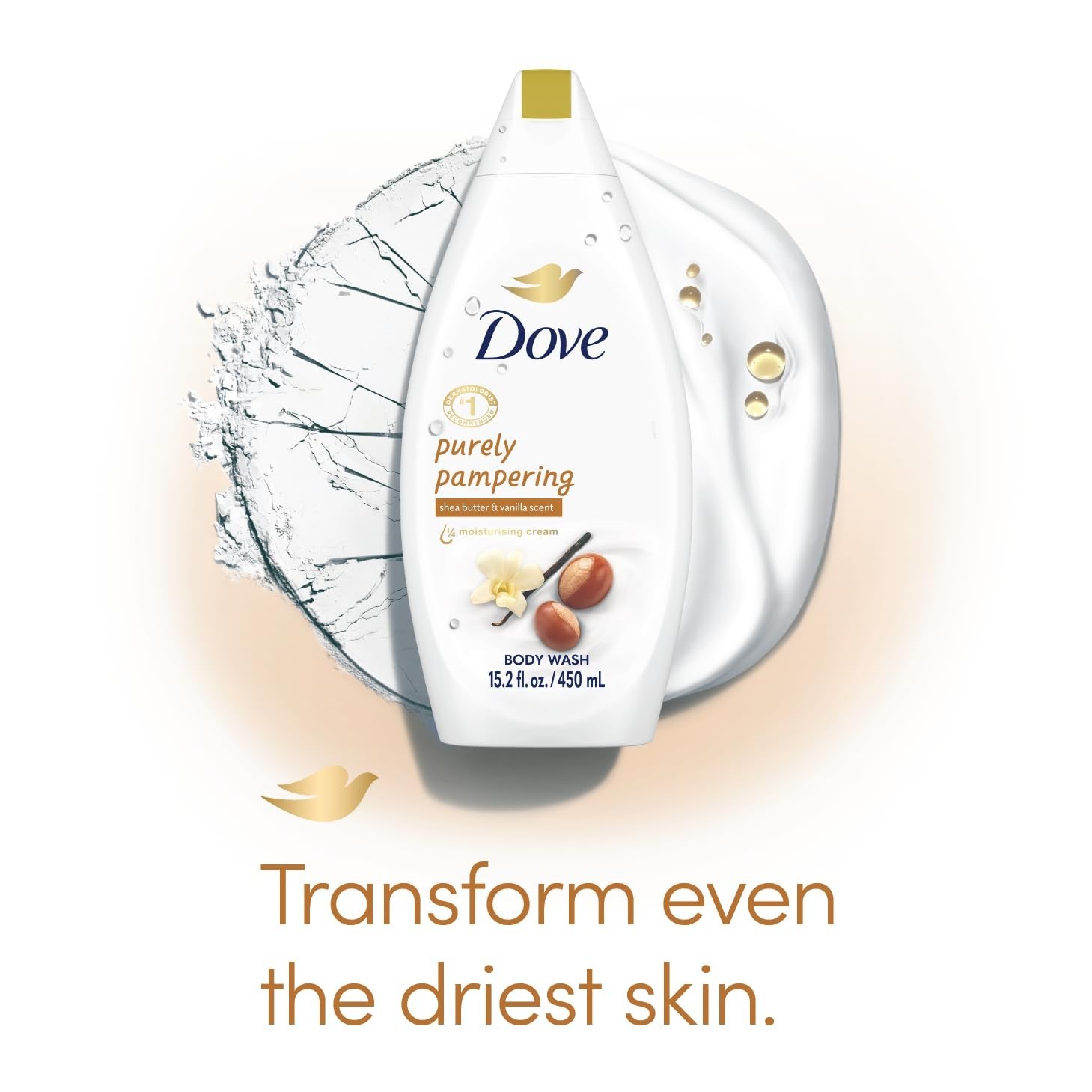 Body Wash Purely Pampering Warm Vanilla Moisturizing Cream