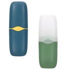  Set of 3 Zahnbürsten Reiseetui Kunststoff-zahnbürstenetui Zahnbürstenbecher Aus