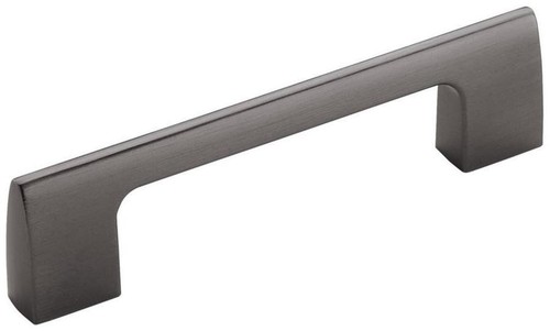 Amerock BP55365 Graphite Riva 3-3/4" Center To Center Handle Cabinet Pull