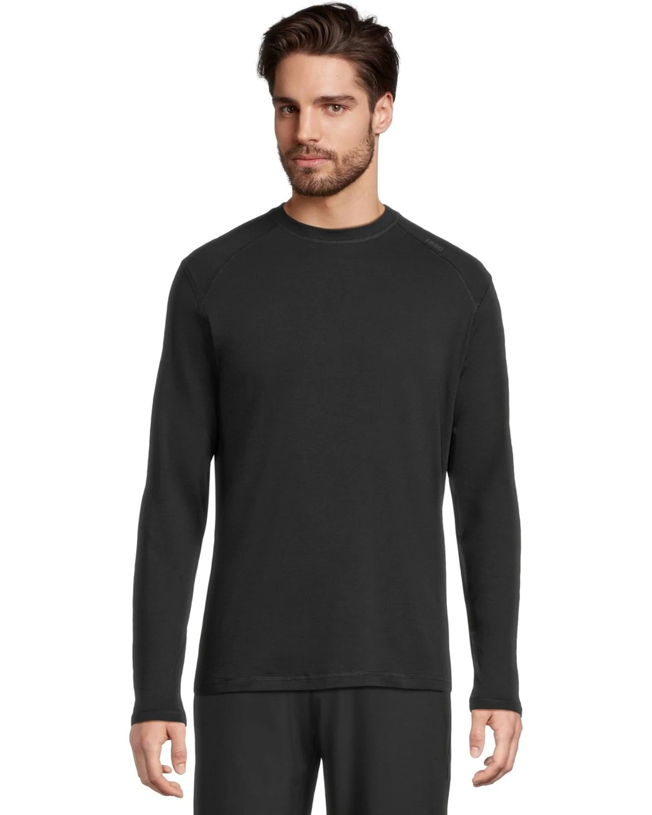 Tasc L101107 Performance Men's Black Beaver Falls Long Sleeve T-Shirt Size L