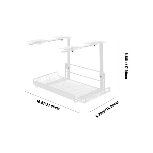 Kabelmanagement-Rack Unter Dem Tisch Kabelorganisator Schreibtisch - 第 6/12 張圖片