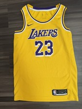 Nike Los Angeles LA Lakers LeBron James 23 NBA Swingman Jersey Men s 40 Small