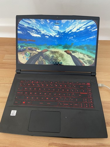 MSI GF65 Thin 10UE Gaming Laptop Core I7-10750H, 16 GB RAM, 1,2 TB SSD, RTX 3060